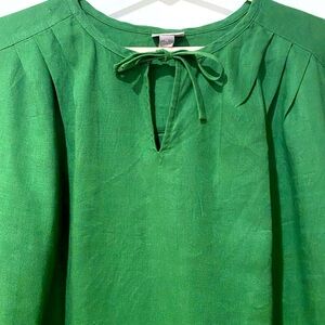 JJill Linen shift dress Size 1x.